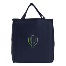 Psi Applique (Part2) Embroidered Tote Bags