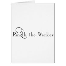 Psmith, the Worker Greeting Cards