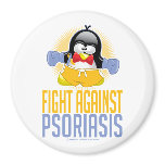 Psoriasis Boxing Penguin magnets