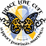 Psoriasis Butterfly Tribal 2 photo sculptures