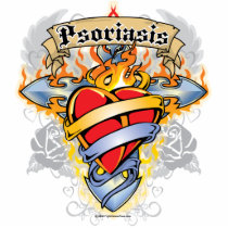 Psoriasis Cross & Heart Photo Cut Out
