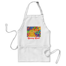 Psy-cat-delic 'Groovy Chef' apron