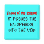 Psych Nurse Hilarious Gifts magnets