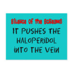 Psych Nurse Hilarious Gifts postcards