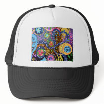 Psychedelic abstract pattern