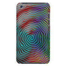 Psychedelic Barely There iPod Cases