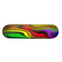 Psychedelic Breakfast Skateboard