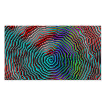 Psychedelic Business Card Templates