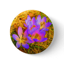 Psychedelic Crocus Pin
