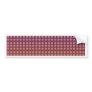 Psychedelic  Dots Bumper Sticker