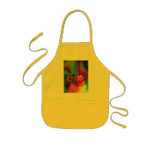 Psychedelic Floral Apron