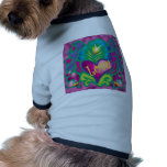 Psychedelic Floral Heart Pet Clothes
