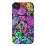 Psychedelic Floral iPhone 4 Case-Mate Cases