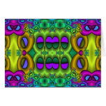 Psychedelic Fruit Loops Card
