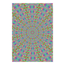 Psychedelic Hippie Retro Poster posters