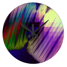 "Psychedelic Ice Cubes" Wall Clock