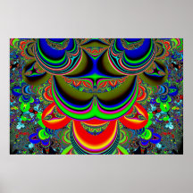 psychedelic inkblot print