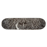 Psychedelic Lines Design #9 skateboards