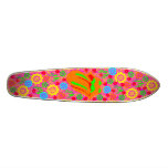 Psychedelic Longboard skateboards