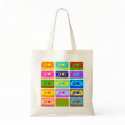 Psychedelic Mix Tape bags