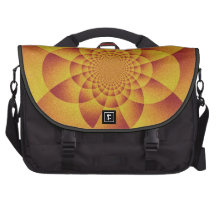 Psychedelic Orange Commuter Bag