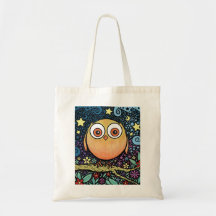 Psychedelic Owl Bags