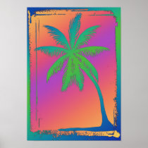 Psychedelic Palm Tree