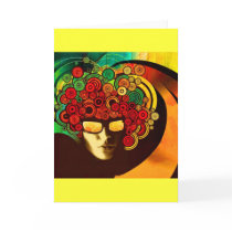psychedelic pop art greeting cards