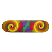Psychedelic Punch Skateboard