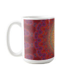Psychedelic Radial Pattern: Mug