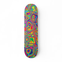 Psychedelic Rainbow Oil Pattern
