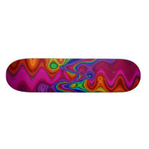 Psychedelic Skateboard