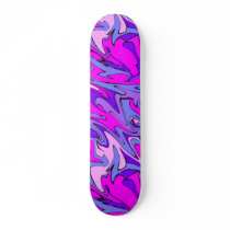 Psychedelic Skateboard by Thierry Reno