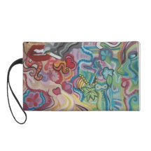 Psychedelic smoke pochettes avec dragonne