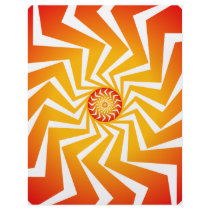 Psychedelic Spiral Pattern: Vector Art: Personalized Flyer