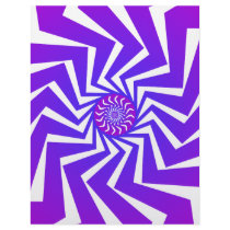 Psychedelic Spiral Pattern: Vector Art: Personalized Letterhead
