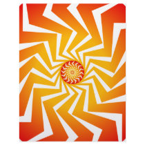 Psychedelic Spiral Pattern: Vector Art: Letterhead