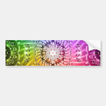 Psychedelic Spiral: Vector Art: Bumper Stickers