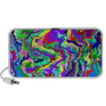 Psychedelic Tie Dye Doodle Speaker