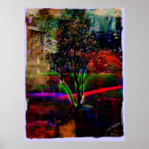 Psychedelic Tree Print