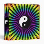 Psychedelic Yin Yang: Custom Binder