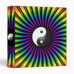 Psychedelic Yin Yang: Custom Binder