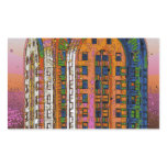 Psychedlic NYC: Chrysler Building Top Closeup #2 Rectangle Stickers