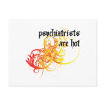 Psychiatrists Are Hot postcards
