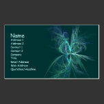 Psychic Energy Fractal Business Card business cards