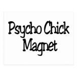 Psycho Chick Magnet Post Cards
