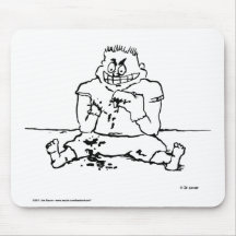 Psycho Kid Mouse Pad