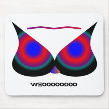 Psycho Owl Mouse Pad