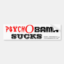PsychObama suce l'adhésif pour pare-chocs Autocollant Pour Voiture