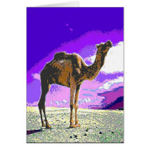 psychocamel greeting card